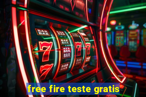 free fire teste gratis